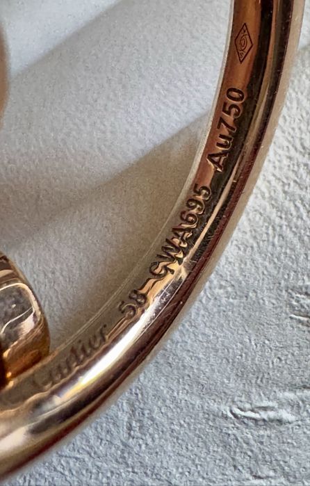 Cartier 18 карата пръстен