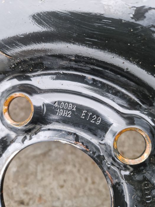 Roata de rezerva Audi A5 2010 T125/70R19