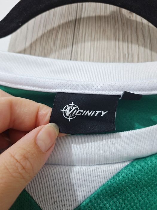 Tricou Vicinity Football Tee Vintage Striker Jersey Green y2k mărimea S