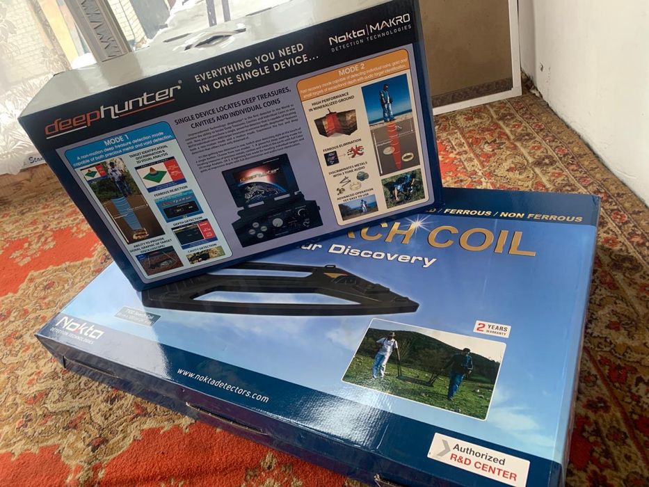 Металлоискатель Nokta Makro DeepHunter 3D Pro