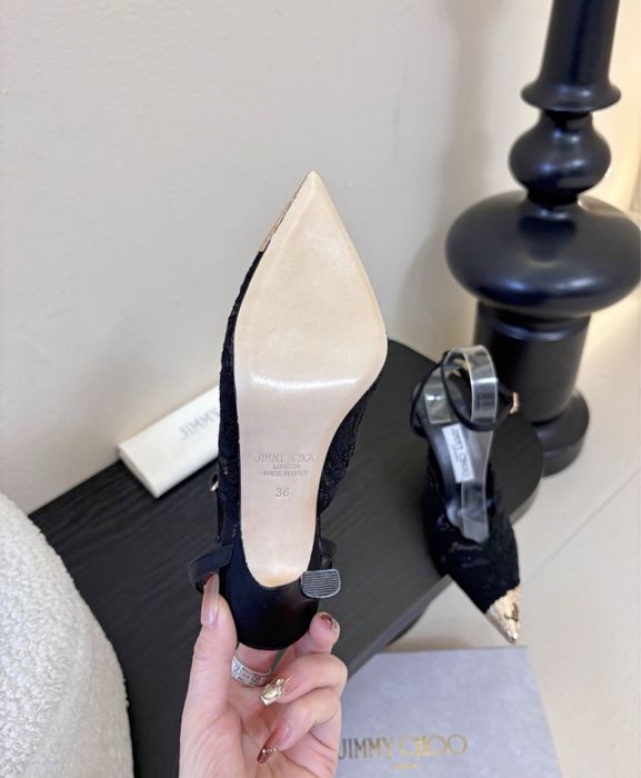 Pantofi Jimmy Choo piele naturala pe comanda