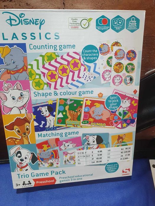 Предучилищна образователна игра на Дисни