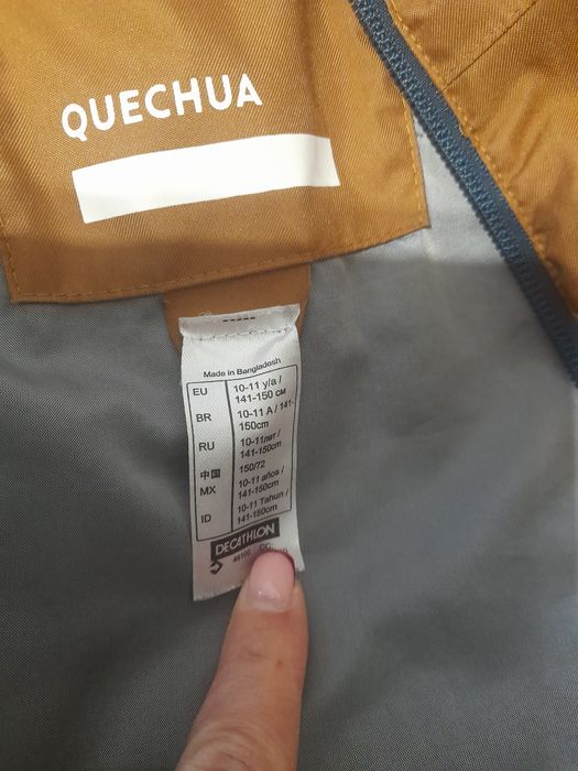 детско яке за момче "Quechua"