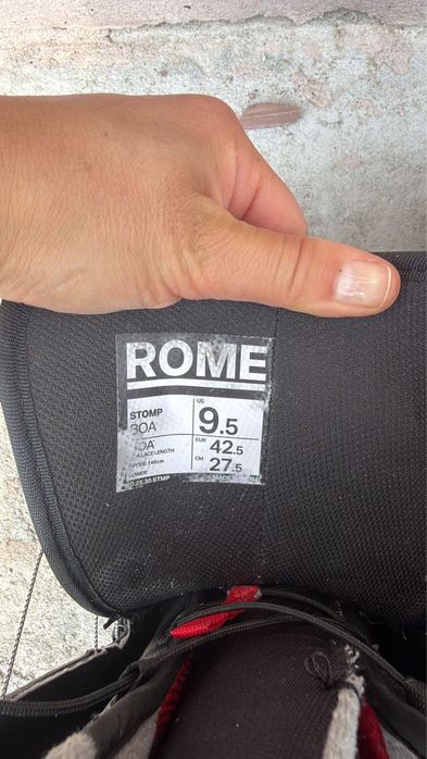 Snowboard boots - Rome Stomp - 27.5 cm