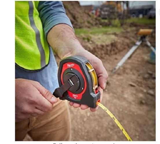 ролетка Milwaukee 30 м, с ръкохватка, внос от Германия