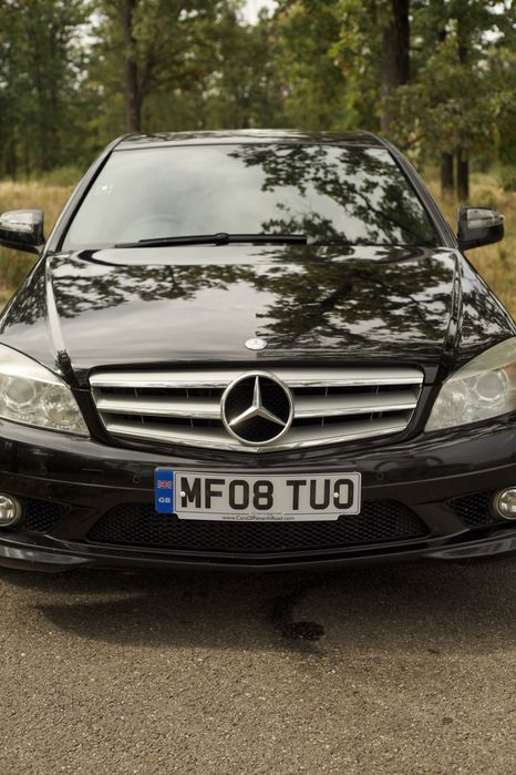 Bara fata Mercedes C W204 AMG neagra C197 originala 2006-2010