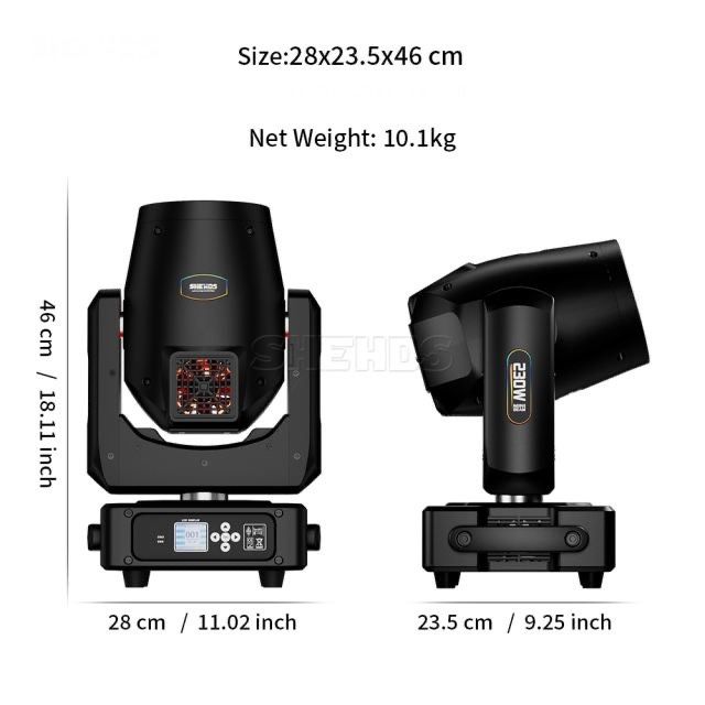 Moving Head Beam 7R 230w Mini (10kg)