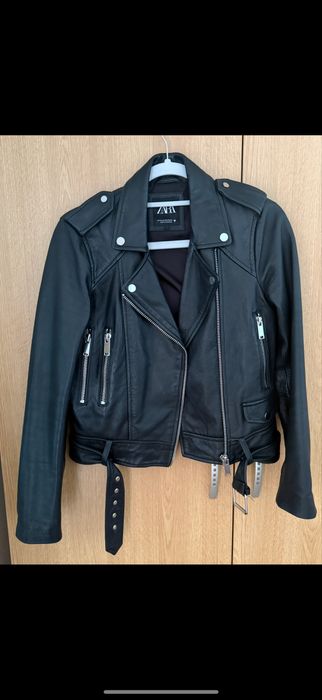 Яке oт едтествена кожа Zara , Hugo