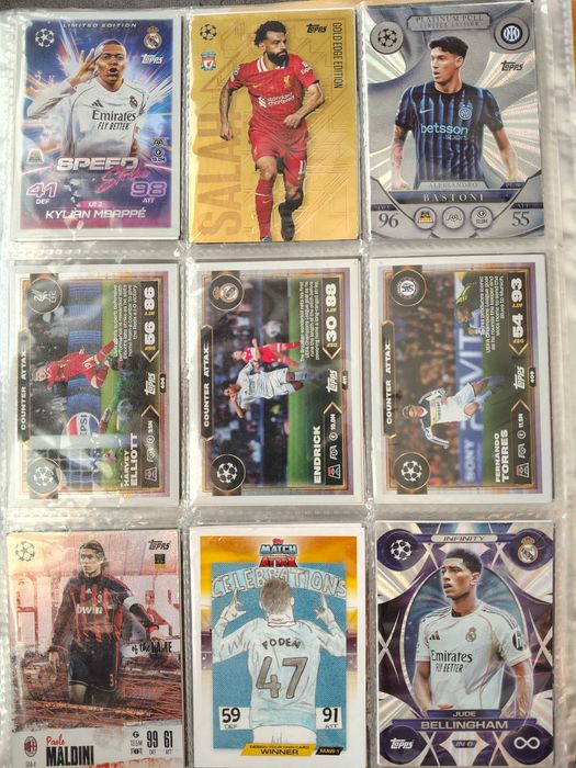 Match attax 2025/2026 карти