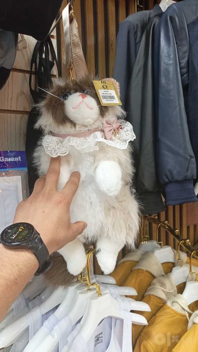 Котик мягкая игрушка  (+сумочка)  Подарок для детей