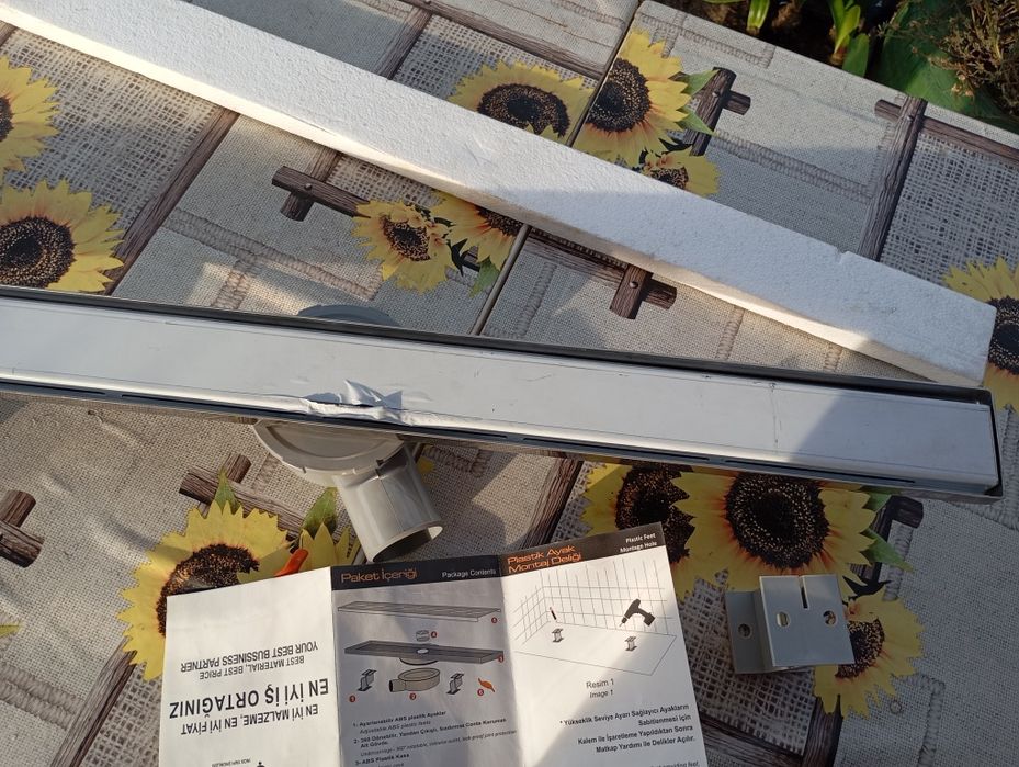 Сифон точков Драголов и линеен сифон 80 см.SAY