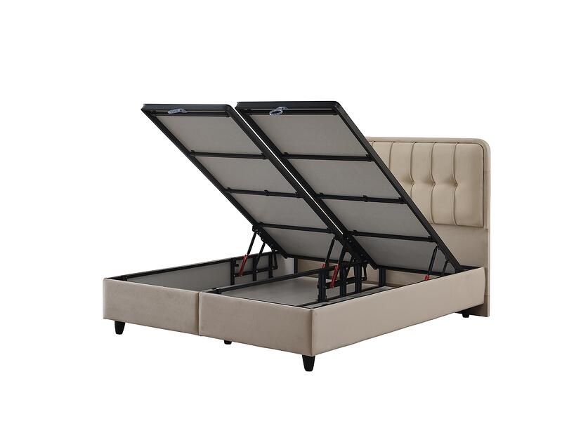 Тапицирано легло Ortaca Крем