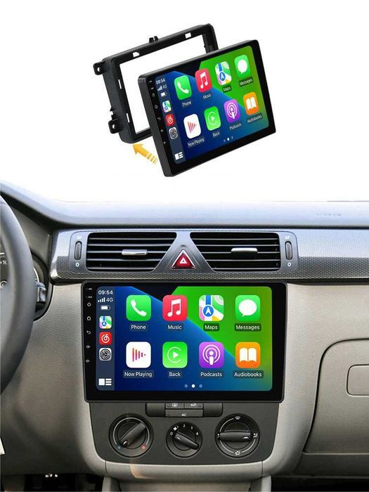 NAVIGATIE Android 14 VW Golf / Passat 2004-2015 Waze CarPlay CAMERA