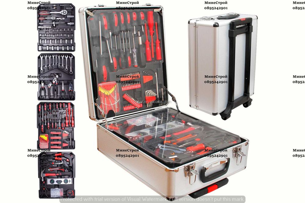 Куфар с инструменти Stahlmayer 499 части 2024 GERMANY