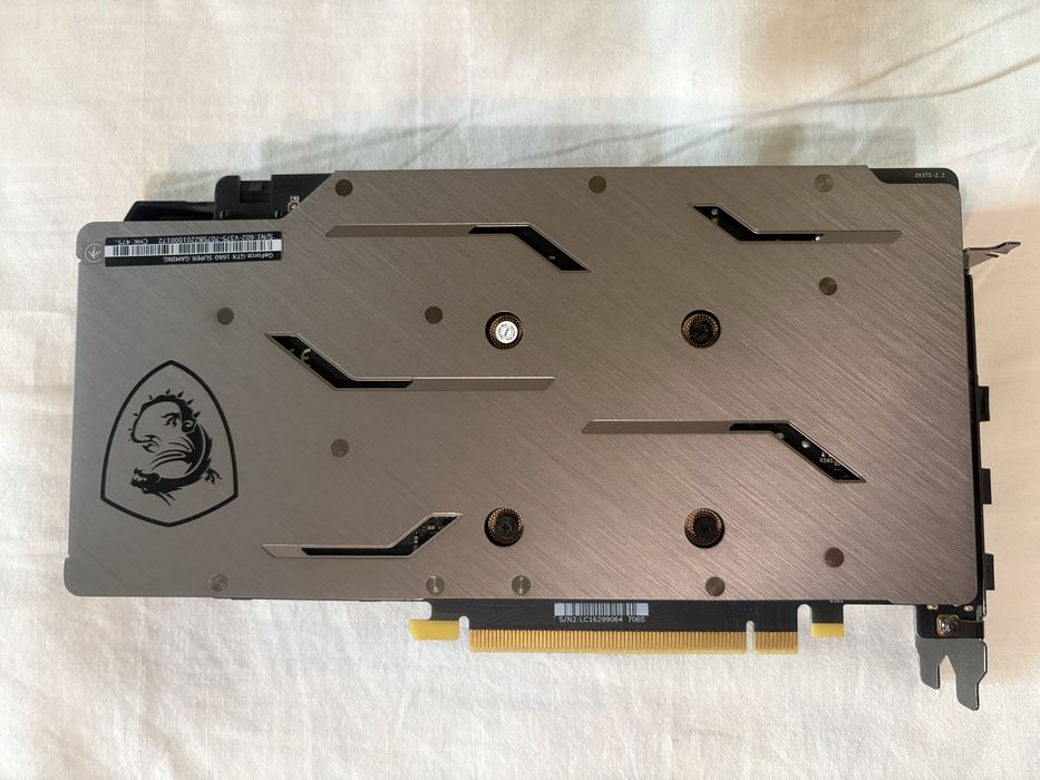 Nvidia GeForce GTX 1660 Super Msi Gaming