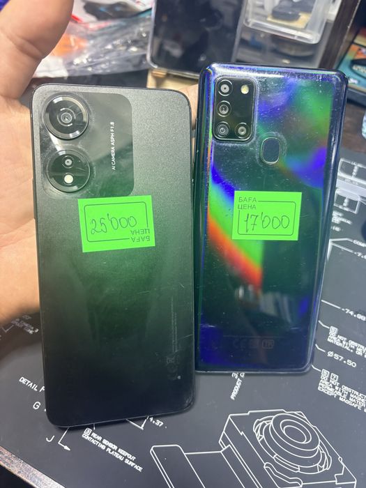 Продам телефоны Самсунг и Хонор