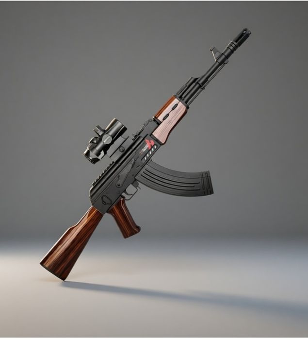 Автомат АК-47 с орбизами