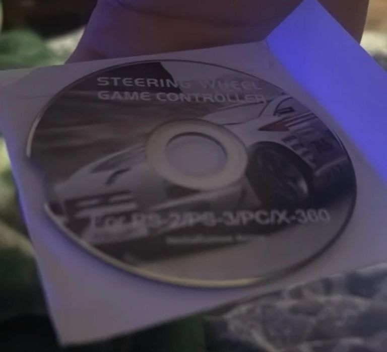 Руль игровой с педалями