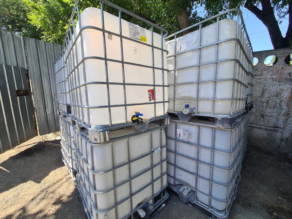 Еврокуб 1000л ёмкость, квадратная бочка для воды - Сад / огород Алматы ...