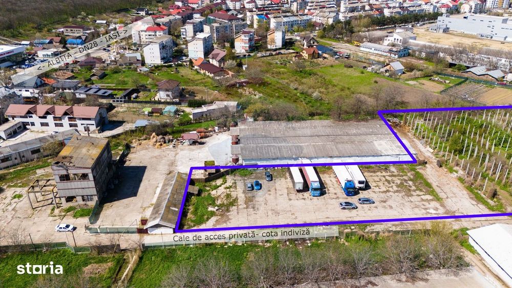 Teren industrial de vânzare 4.990mp Tomești - Iași - Str. Stupinelor