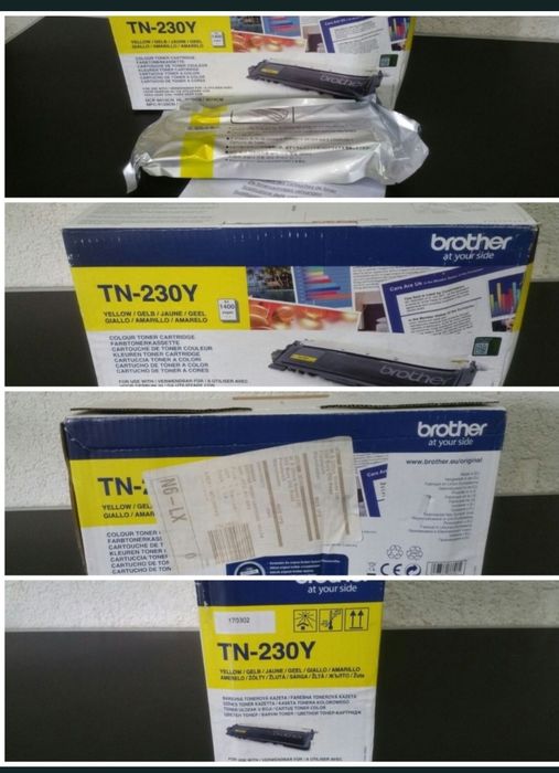toner HP brother tn 230y dr 1050 imprimanta laserjet pro CF540 tambur