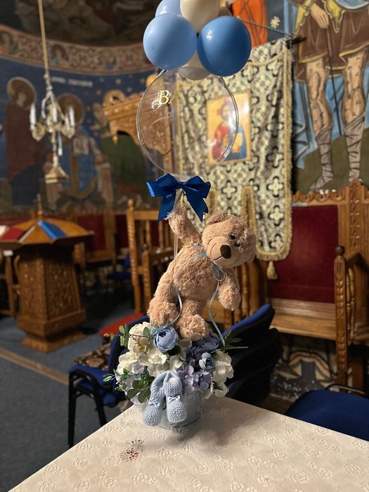 Aranjament cristelniță botez – închiriere