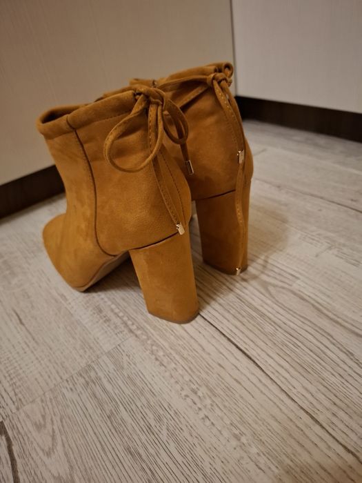 Botine damă maro