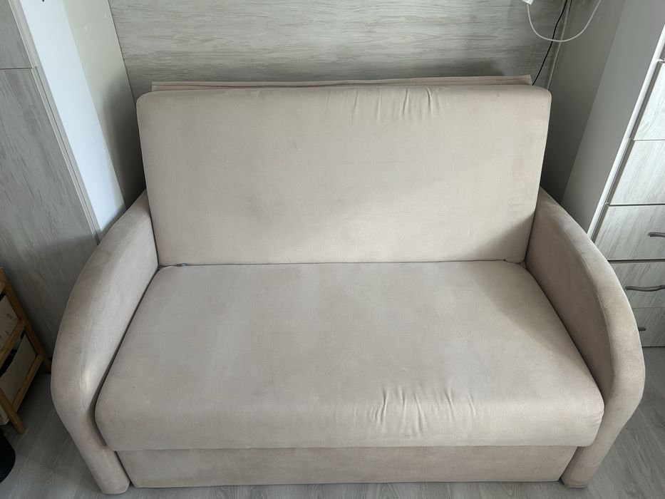 Canapea extensibila bej