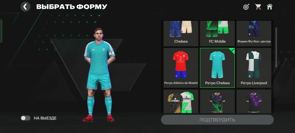 FC mobile аккаунт