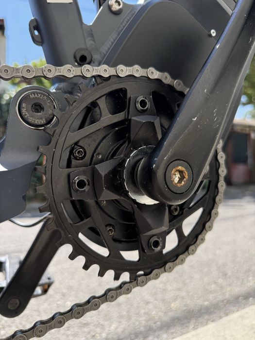 Bicicletă electrică full suspension Prophete Graveler e9000, AEG 100Nm, 27.5", Stare Impecabilă