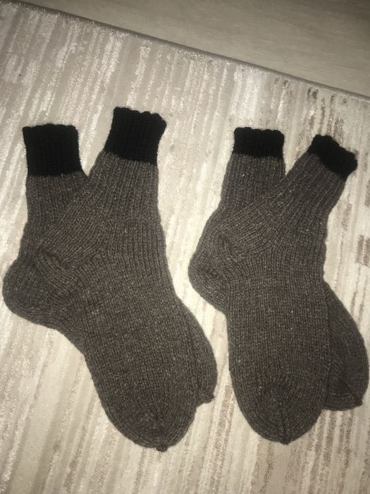 Вязанные носки ( шерсть )