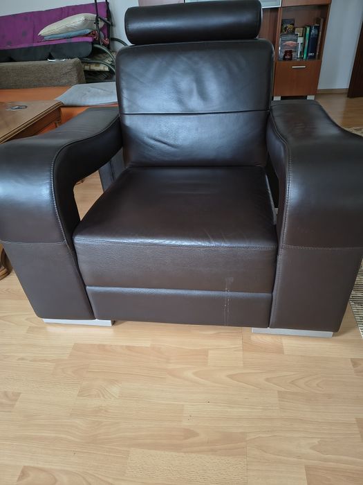Fotoliu piele naturală