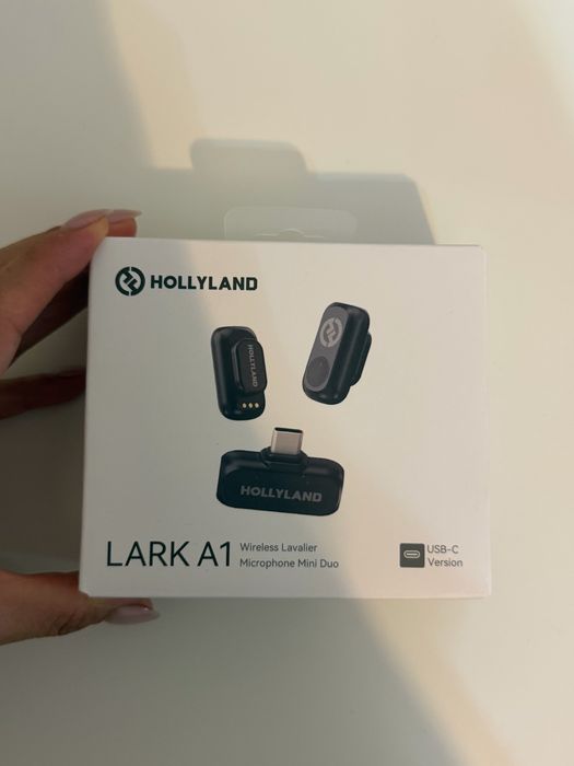 Петличка микрофон Hollyland lark A1 mini duo