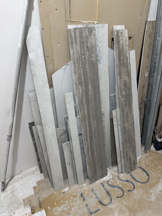 Отдам обрезки кафеля