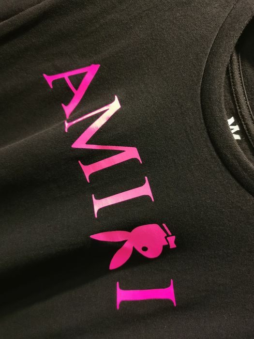 Tricou Amiri Playboy, calitate Premium, Bumbac 100 %