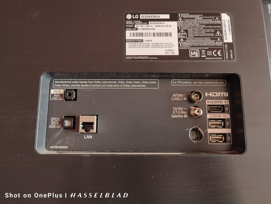 Oled LG Tv 4K Dolby Vision Dolby Atmos 3840/2160 изряден перфектен
