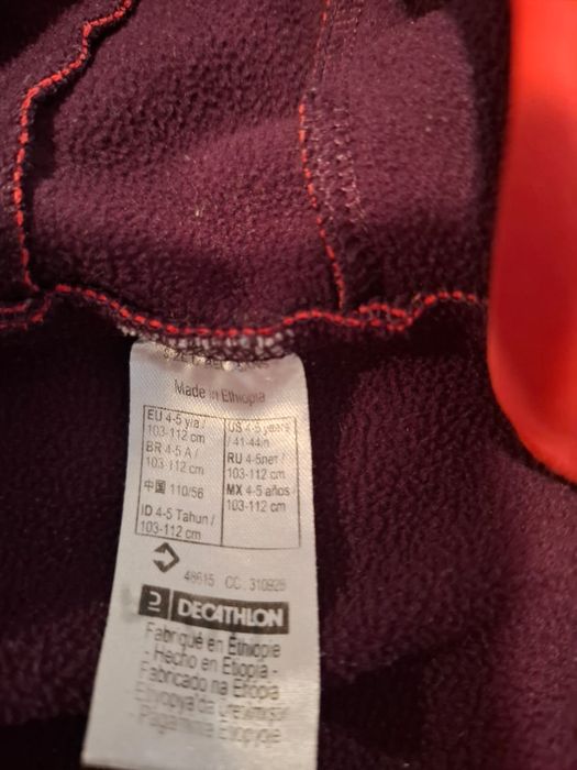 Geaca decathlon softshel fetita