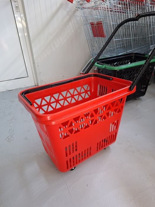 Кошници за пазаруване с колела - 54 литра