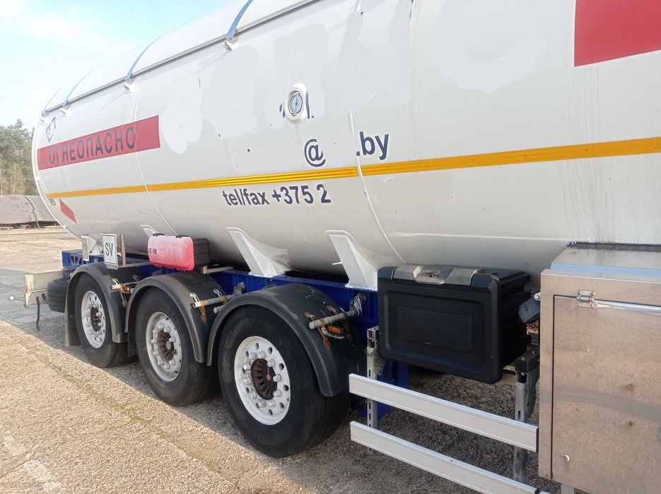 Газовоз, полуприцеп цистерна