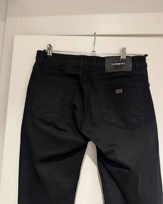 Мъжки черни дънки Burberry, размер 38