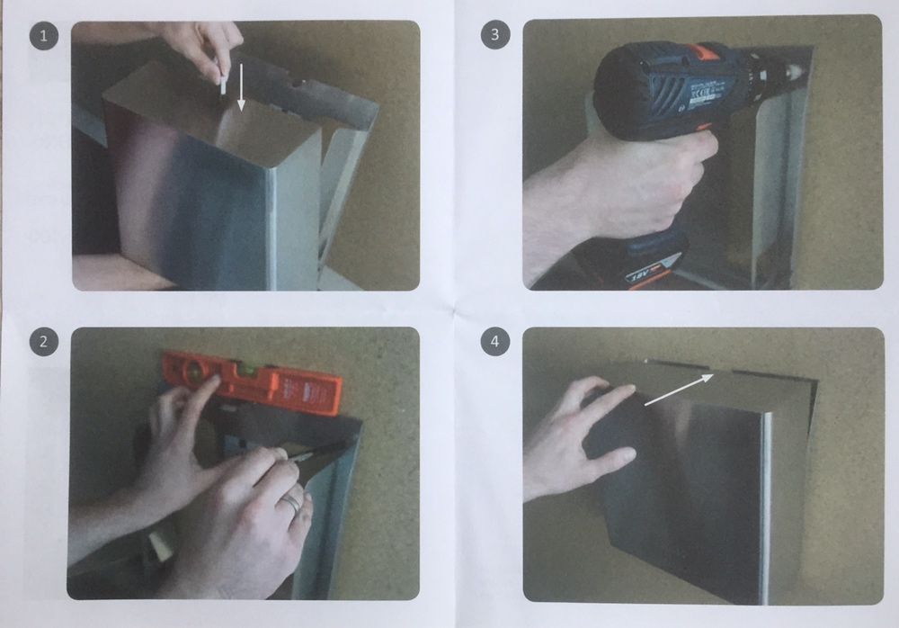 Suport (dispenser) servetele baie pliate