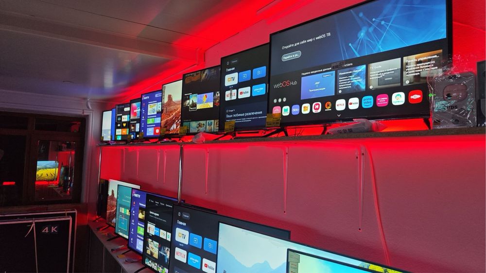 Новый телевизор 109 см Смарт ТВ