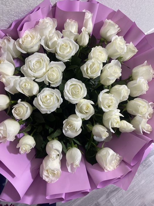 Цветы букеты 51 роза.