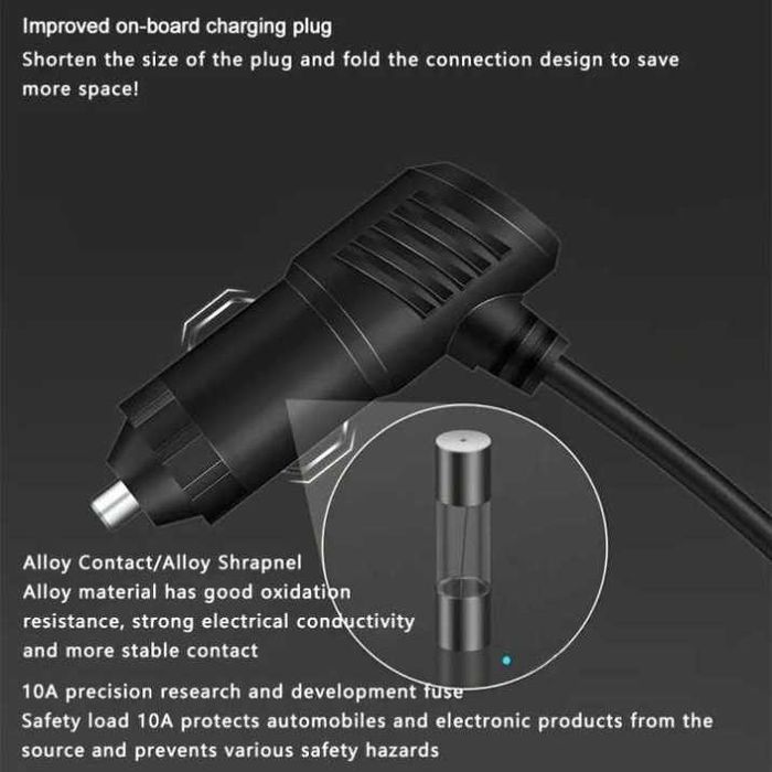 Разклонител за запалка 3в1 с 4 Гнезда - 12/24V