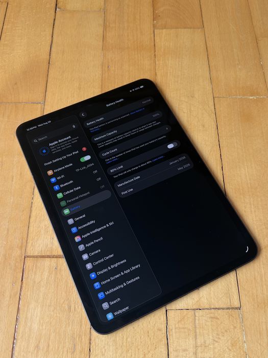iPad Pro 11” M5 256gb Cellular 100% baterie