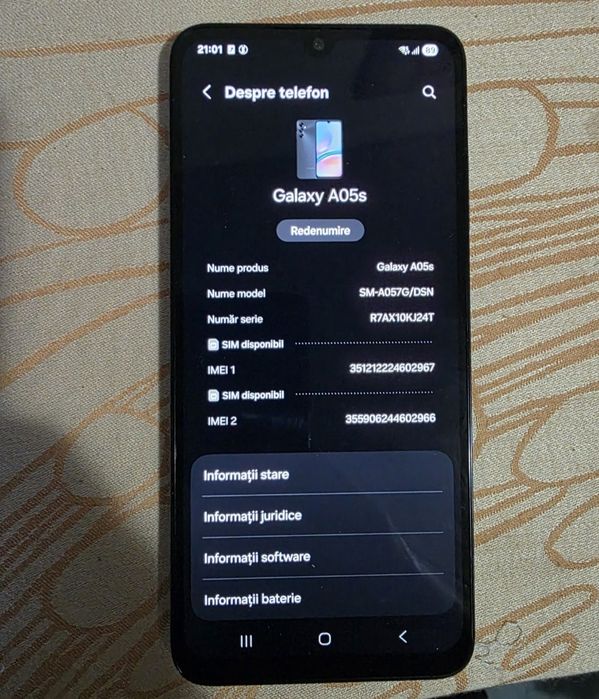 Samsung a 05s disponibil