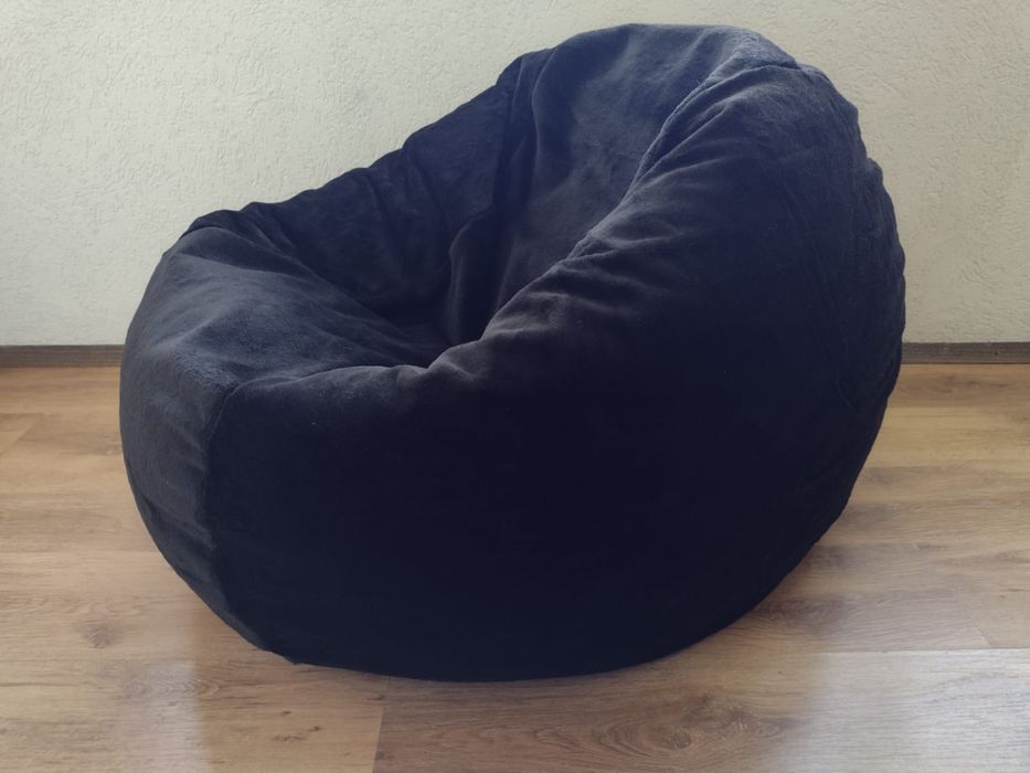 Husă pentru fotoliu puf, material textil