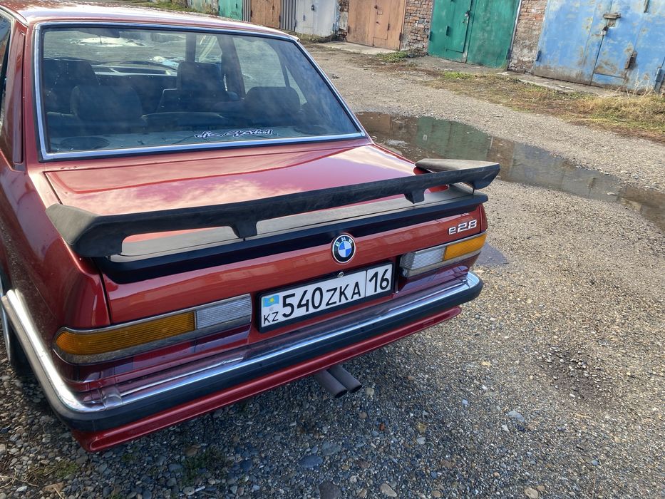 Обвес pfeba bmw e28. Спойлер zender
