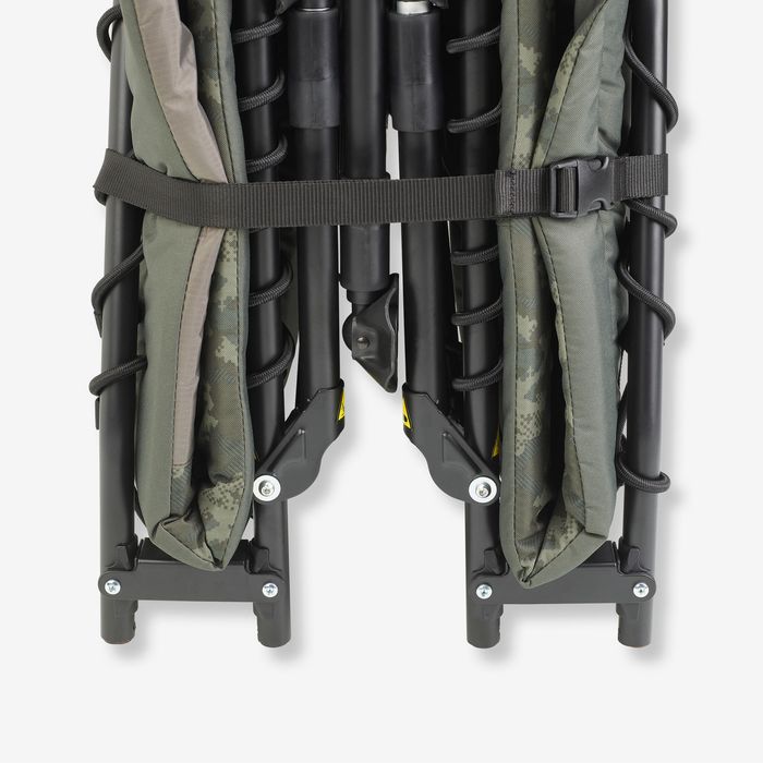 Bedchair 900 Compact Pescuit la crap - No - produs resigilat Decathlon