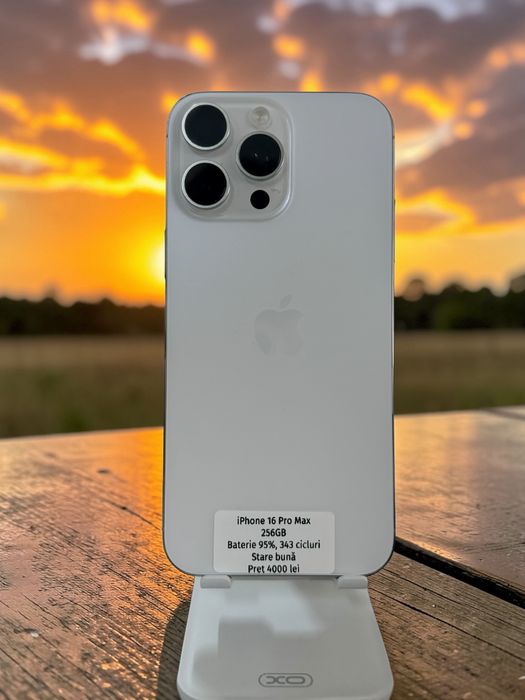 iPhone 16 Pro Max Preț 4000 lei fix
